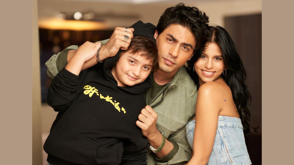 Suhana Khan Drops Adorable Picture With Siblings Aryan And Abram See Here