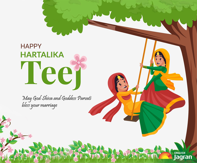 Happy Hartalika Teej Wishes Quotes And Whatsapp Messages To