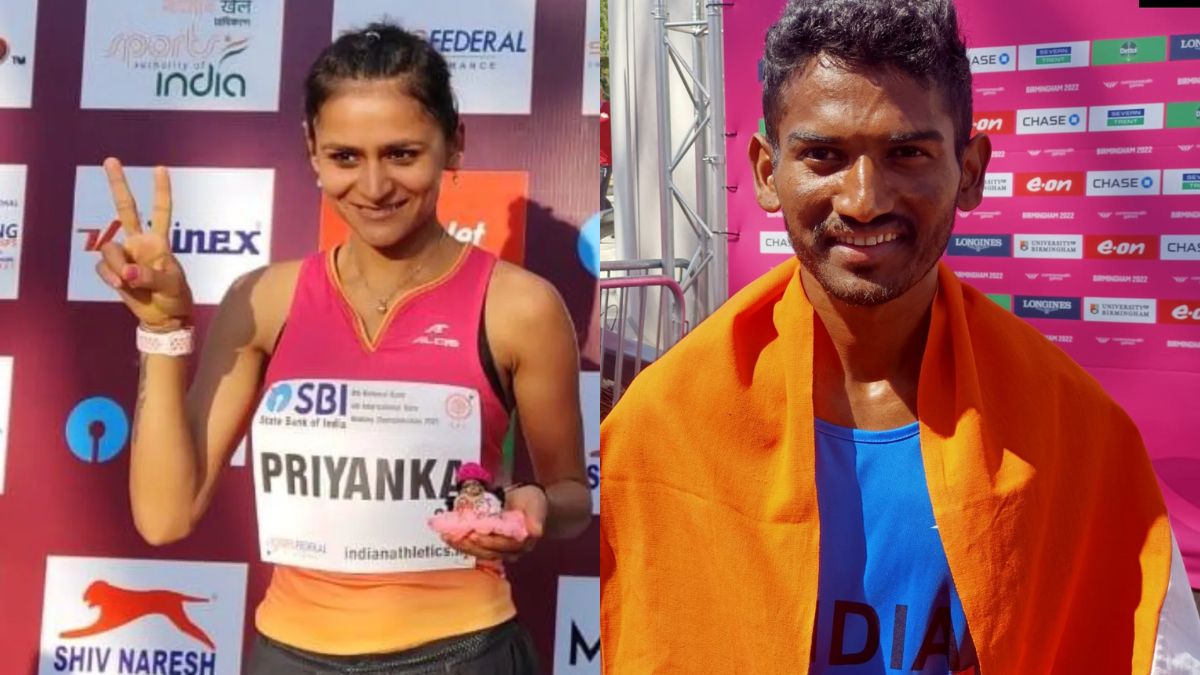 CWG 2022: Priyanka Goswami, Avinash Sable Win Silver Medals For India In Athletics