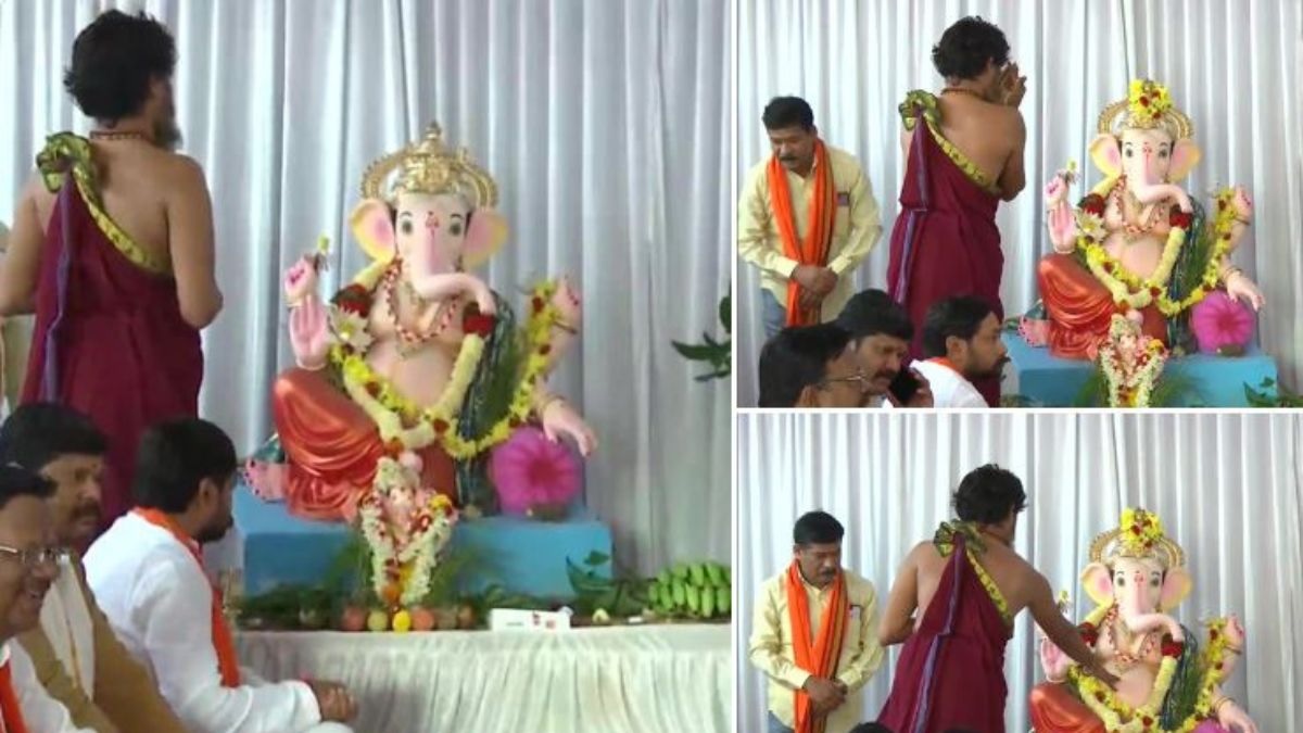 Ganesh Chaturthi Celebrations Begin At Hubbali's Eidgah After Karnataka