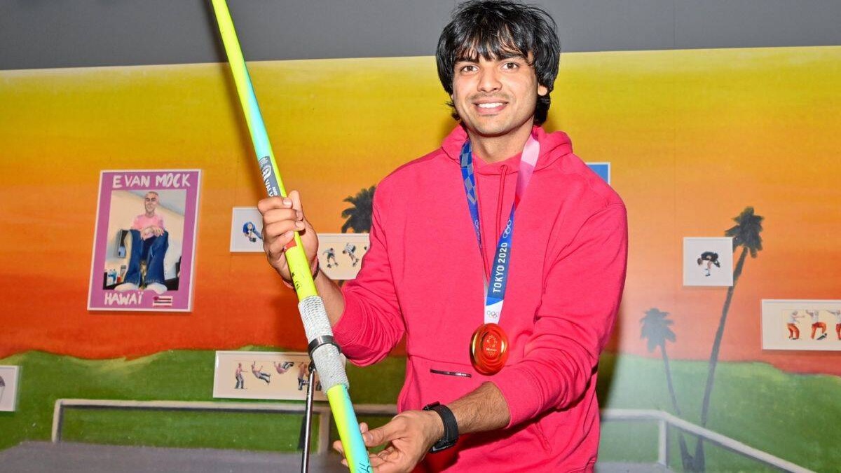 Neeraj Chopra Gifts His Tokyo Gold Medal-Winning Javelin To Olympic Museum