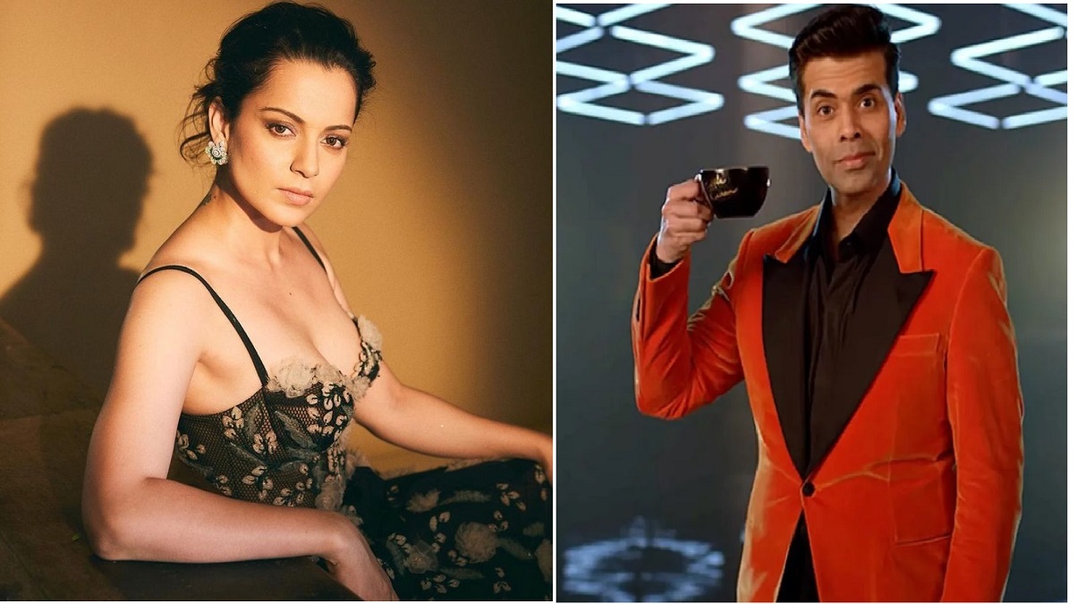 Kangana Ranaut Takes A Dig At Karan Johar For His Hindi Downmarket Remark