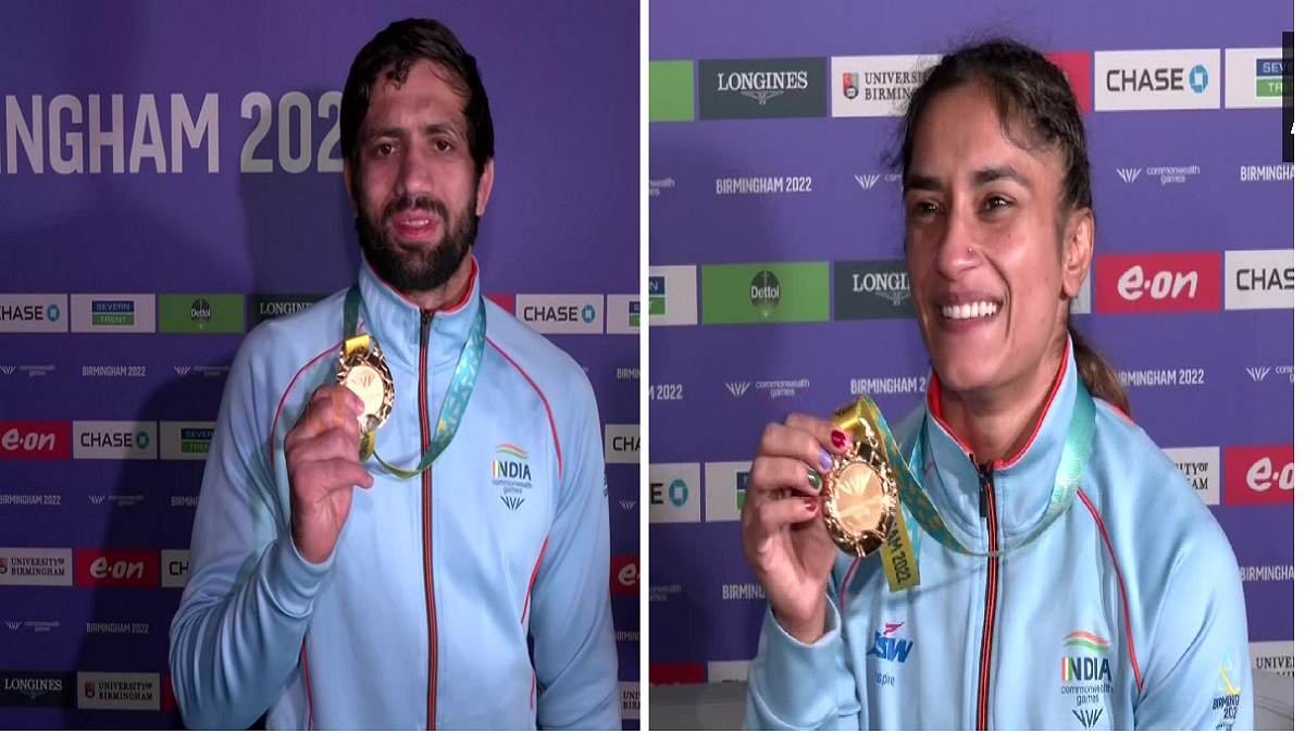 CWG 2022: Grapplers Vinesh, Ravi Bag Gold; Indian Wrestlers Sign Off With 12 Medals