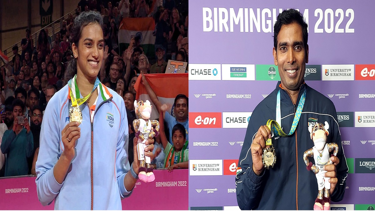 CWG 2022: Sindhu, Sen, Kamal Shine As India Ends Campaign With 22 Gold medals, Finishes 4th On Medals Tally