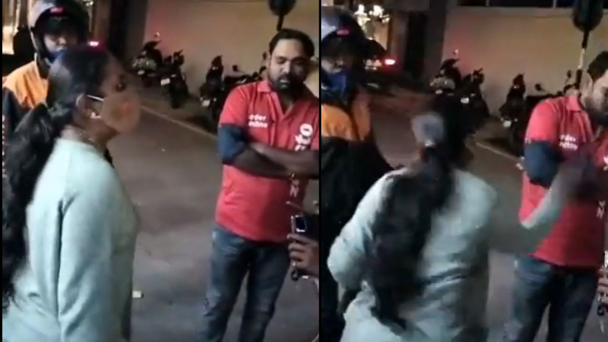 Caught On Camera: Woman Thrashing Zomato Delivery Guy Leaves Netizens In  Shock