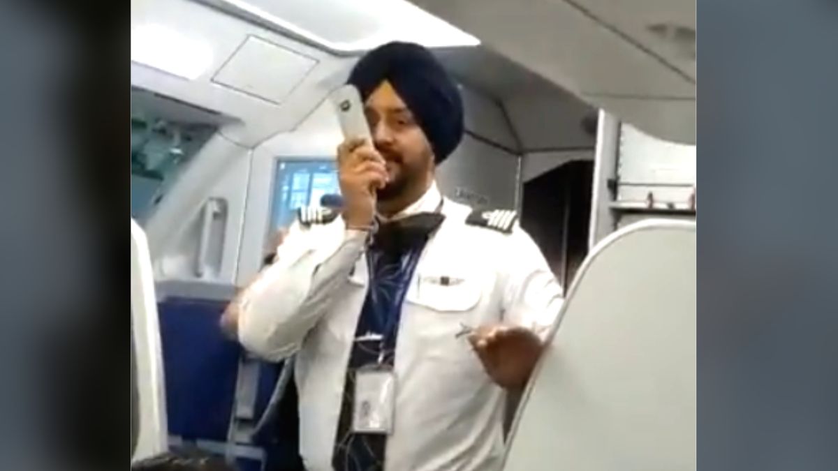 WATCH: Pilot Making Announcement In Punjabi-English Mix Leaves Netizens Amazed