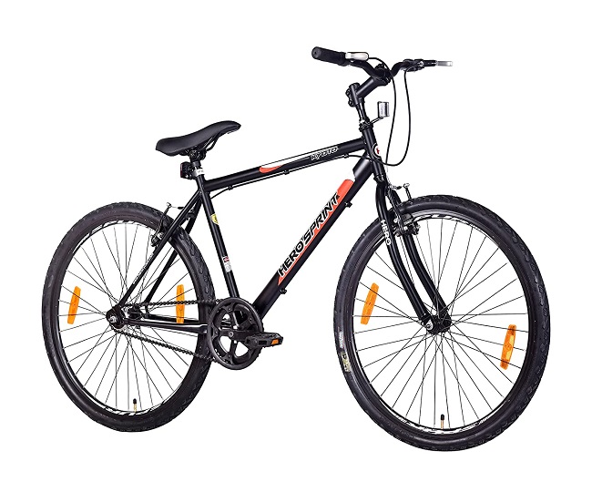 hero sprint santiago 26t ss hybrid bicycle