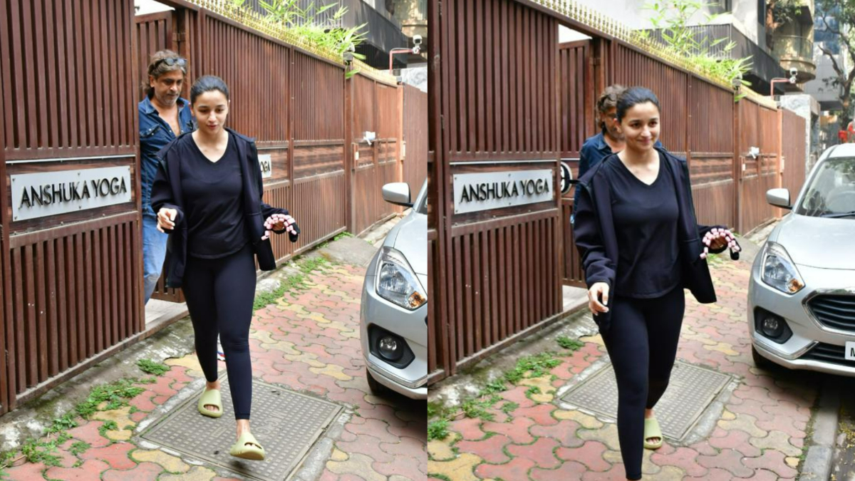 Alia Bhatt Takes A Break From Mommy Duties, Beams With Post-Pregnancy Glow At A Yoga Studio