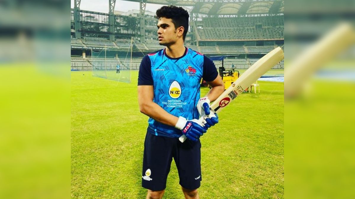 Arjun Tendulkar Emulates Father Sachin Tendulkar To Smash Century On ...