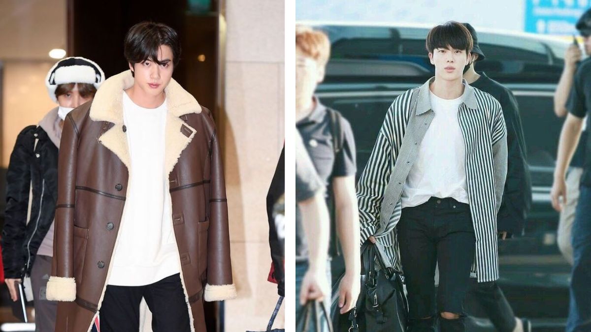 BTS Sports Casually Flawless Outfits In Their Latest Airport