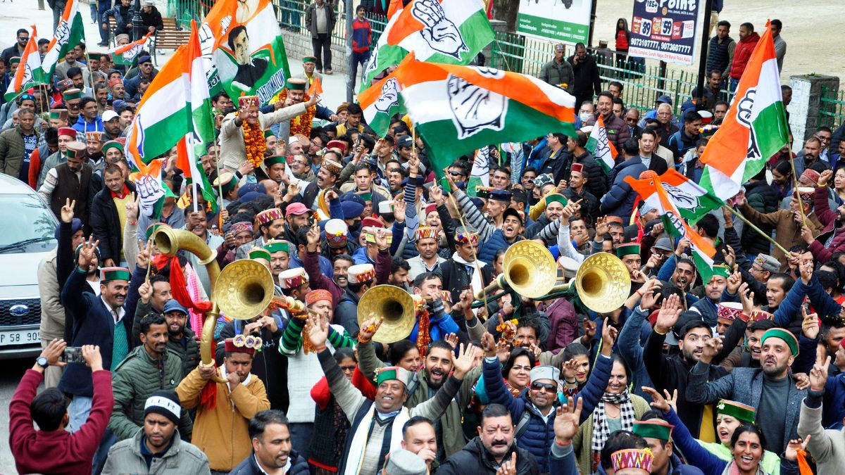 Himachal Election Result: 'Cong Is King' In Hill State As BJP Fails To Reverse 'Pendulum Tradition' Of Himachalis