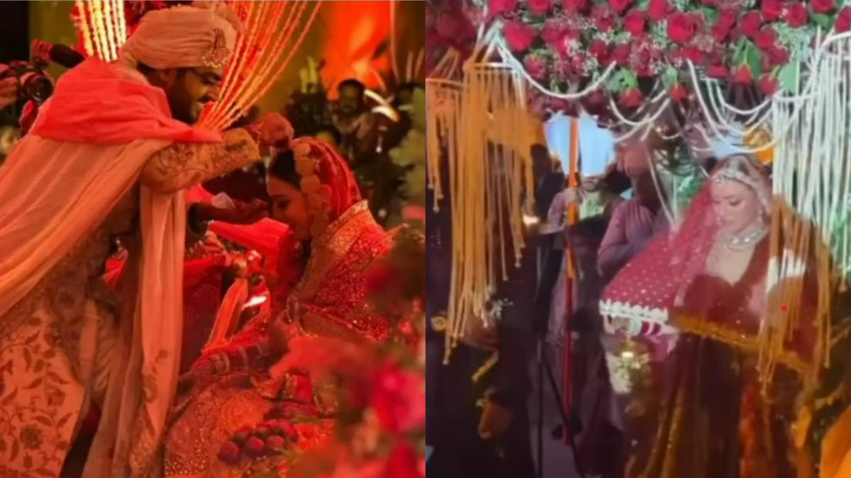 Inside Hansika Motwani And Sohael Khaturiyas Lavish Wedding Ceremony In Jaipur See Viral 