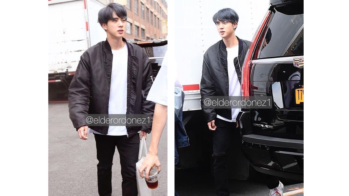 BTS Jin Inspired Denim Jacket