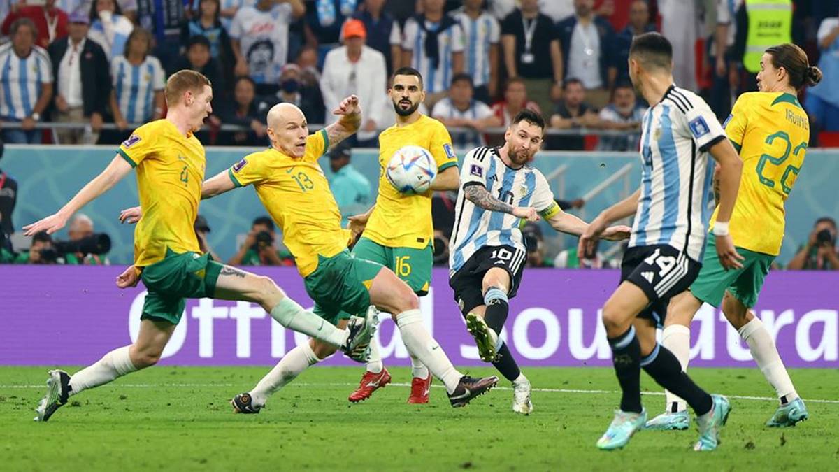 Fifa World Cup 2022 Magic Messi Fires Argentina Into Quarters With 2 1