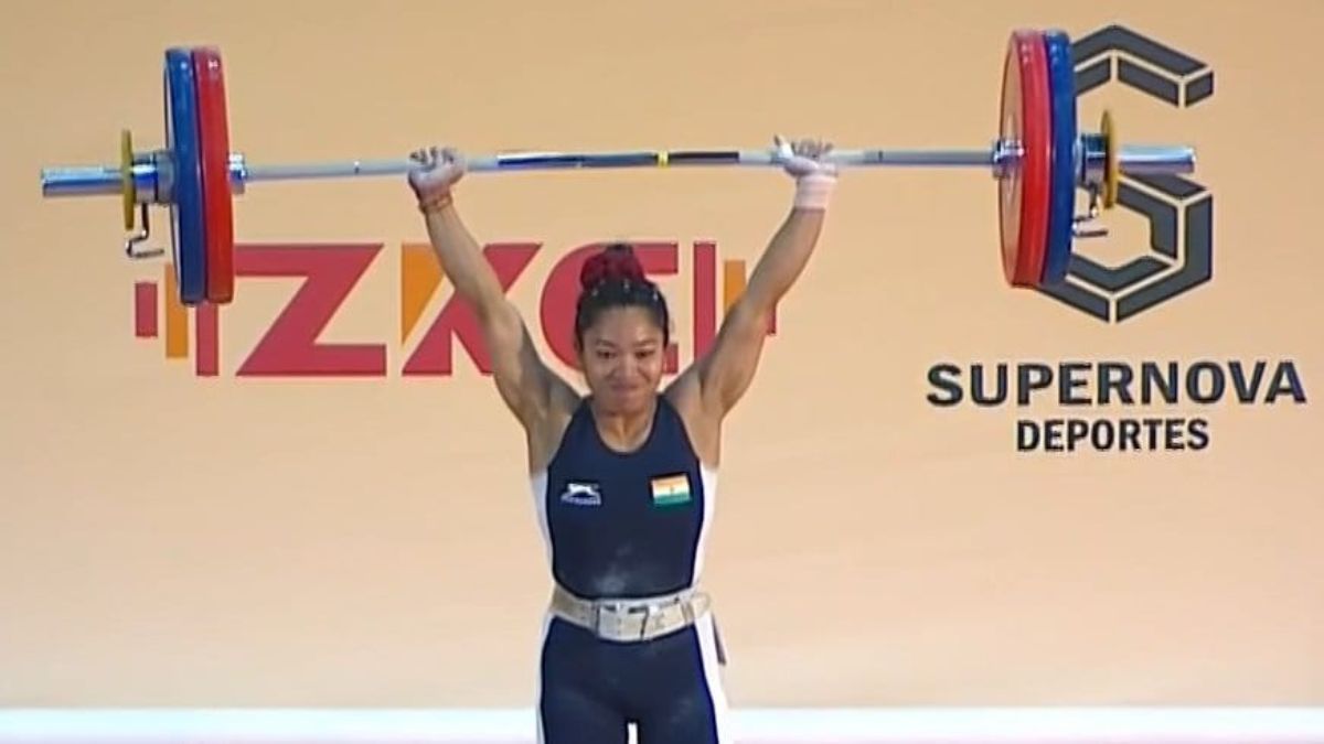 Mirabai Chanu Wins Silver Medal At 2022 World Weightlifting