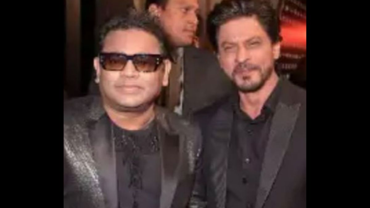 AR Rahman Posts Pic With SRK, Fans Say 'Two game changers in 1 frame'