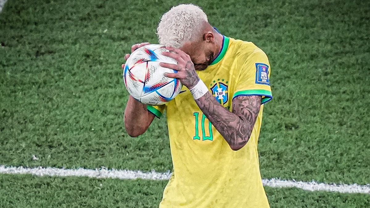 Neymar, In Tears After Brazil's Shocking FIFA World Cup Exit, Hints At