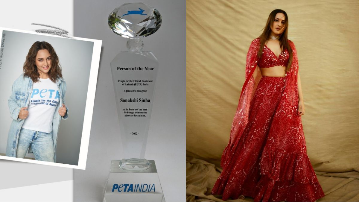 Sonakshi Sinha Bestowed With PETA India's 2022 'Person Of The Year'