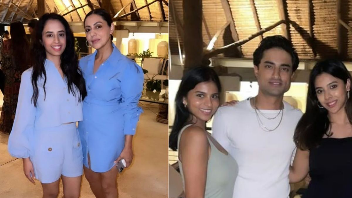 Suhana Khan Rocks In Bodycon Minimalistic Dress As She Parties With Mom ...