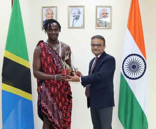 Kili Paul, Africa's most viral Bollywood sensation, felicitated by Indian High Commission in Tanzania