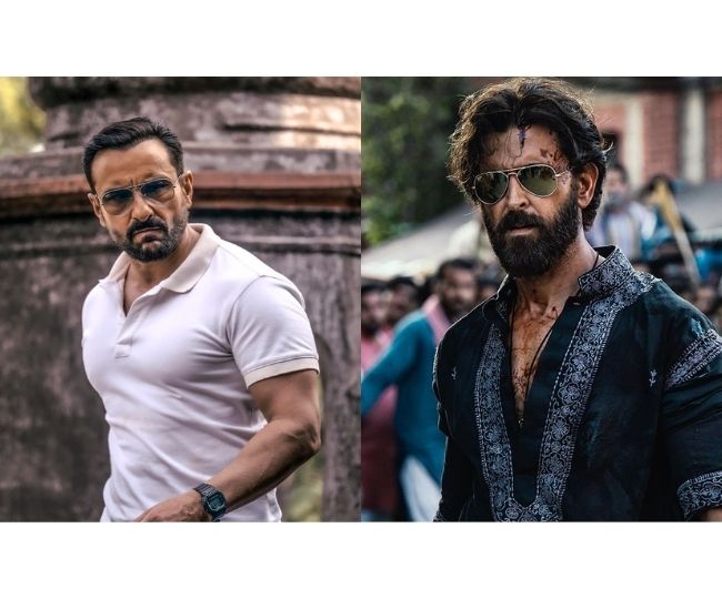 Hrithik Roshan reveals Saif Ali Khan's look from Vikram Vedha; R ...