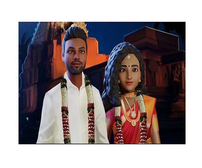 in-a-first-in-asia-tamil-nadu-couple-hosts-hogwarts-themed-wedding-reception-in-metaverse-watch