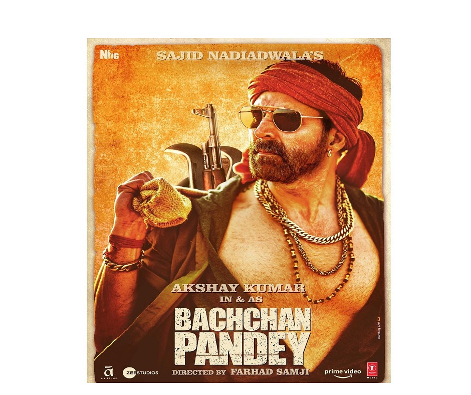 Akshay Kumar-starrer Bachchan Pandey to hit theatres on Holi, actor shares new poster