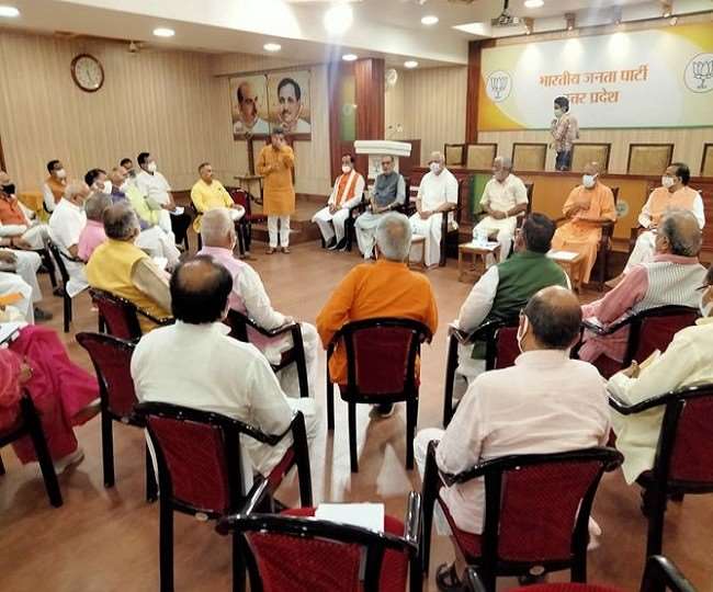 UP Polls 2022: BJP discusses seat-sharing with allies during round 2 of Core Committee meeting