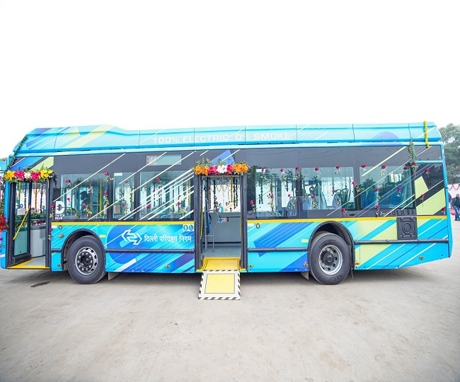Delhi CM flags off capital's first 'Electric bus', to start 300 more by