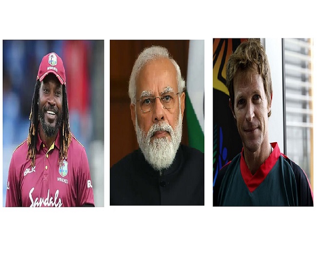 Chris Gayle, Jonty Rhodes thank PM Modi for personal message on India's 73rd Republic Day