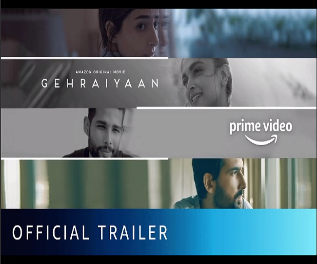 Gehraiyaan Trailer Out: Deepika Padukone, Ananya Panday, Siddhant Chaturvedi are stuck in 'affair of lies'  | Watch
