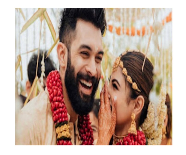 Mouni Roy finds Suraj Nambiar 'at last' as she walks down the aisle in intimate ceremony | See Pics