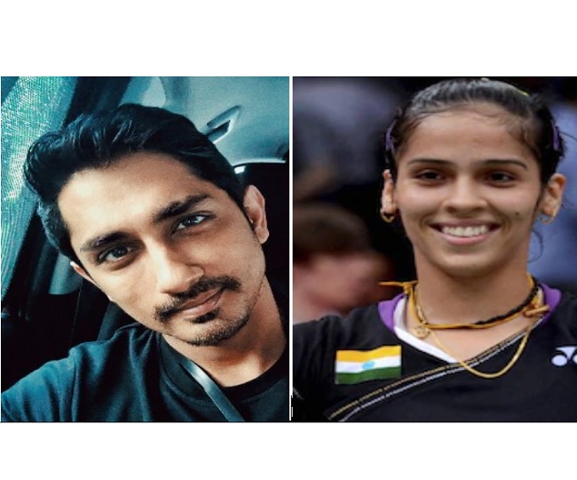 '...no intent to attack you as a woman': Siddharth's apology to Saina Nehwal for 'rude joke' on Twitter