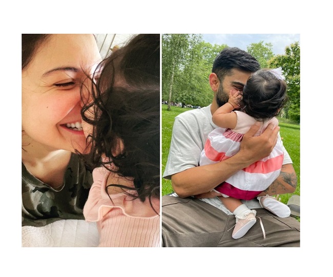 Virat Kohli kisses Anushka Sharma in adorable photo as daughter