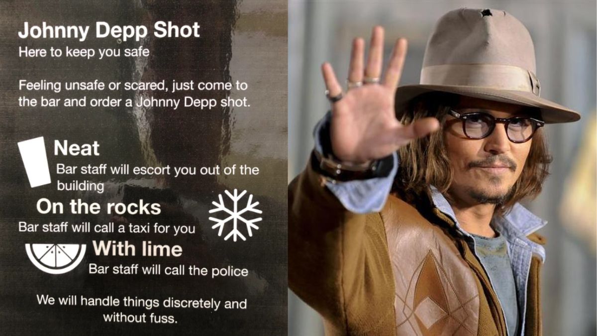 This Bar Is Selling 'Johnny Depp Shots' For Men Feeling 'Unsafe And Scared' 