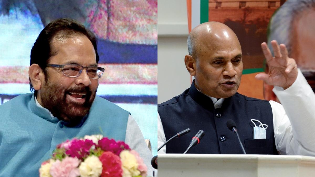 Union Ministers Mukhtar Abbas Naqvi, RCP Singh Face Uncertainty After End Of Rajya Sabha Terms