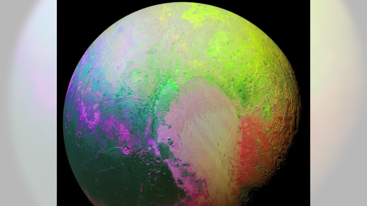 Pluto's Rainbow-Coloured Photo Shared By NASA Mesmerizes Netizens