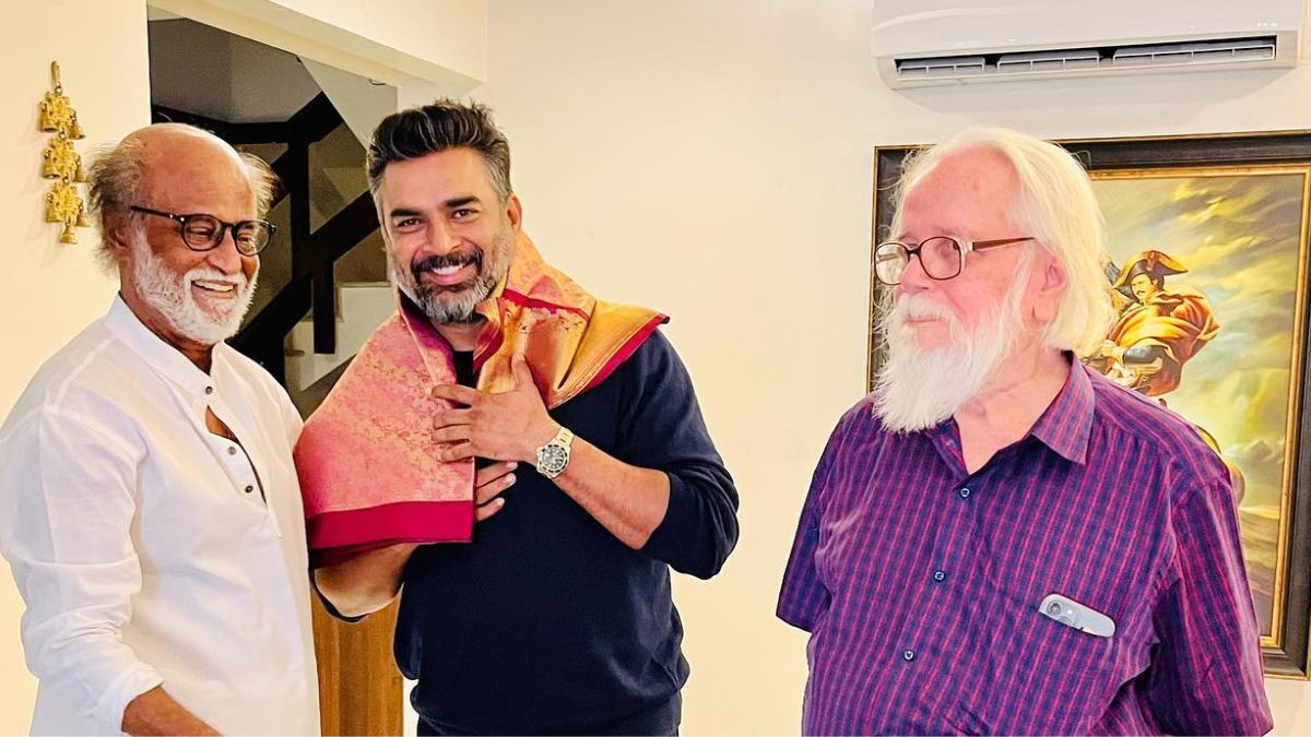 R Madhavan Honoured By Rajinikanth After Rocketry Success, Calls It 'Moment Etched For Eternity'