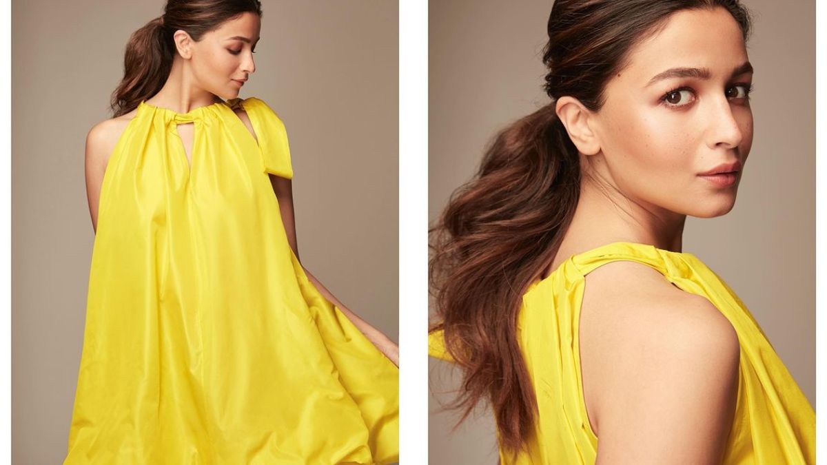 Alia Bhatt Is A Ray Of Sunshine In Pretty Little Yellow Dress At Darlings Trailer Launch