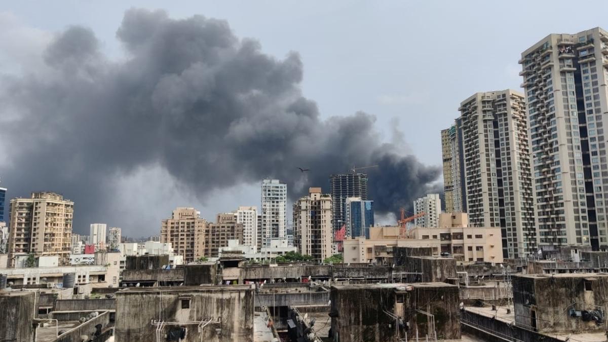 Massive Fire At Film Set In Mumbai's Andheri; 10 Fire Engines Rushed To Spot