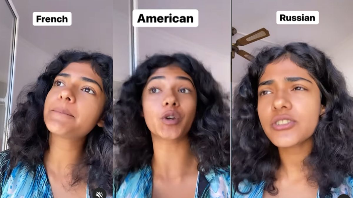 Video Of Woman Speaking Hindi In Different Foreign Accents Is A Hit On Internet | Watch Video Of Woman Speaking Hindi In Different Foreign Accents Is A Hit On Internet | Watch