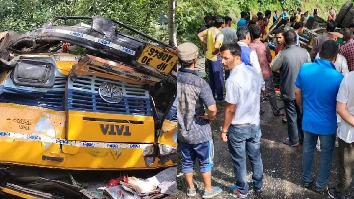 Kullu Bus Accident 12 Killed As Bus Falls Into Gorge In Himachal 