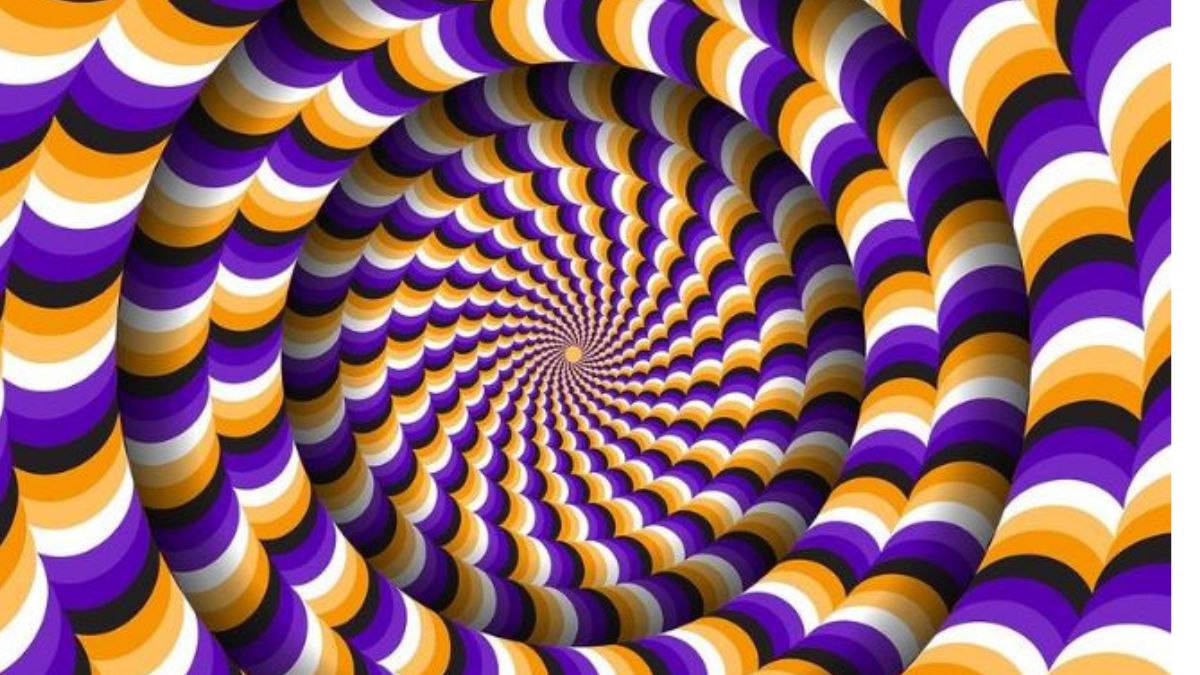 Optical Illusion Can You Guess The Trick To Stop This Image From Moving 