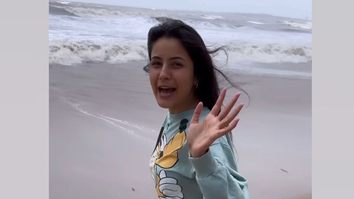 Shehnaaz Gill Is ‘Attracting Water’ In This Happy-Go-Lucky Beach Video | Watch