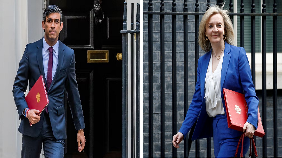 Rishi Sunak Liz Truss Clash In Heated Tv Debate As Race To Uk Pm