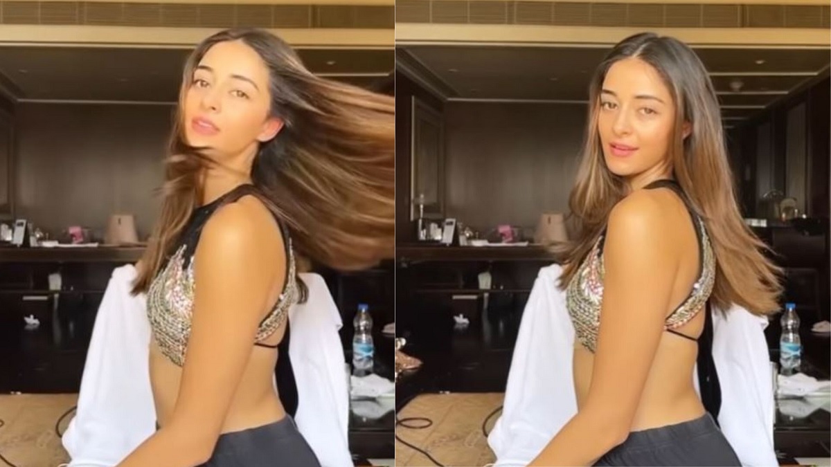 Ananya Panday's Epic Hair Flip Sets Internet On Fire, Shanaya Kapoor Goes 'Wow' | Watch 