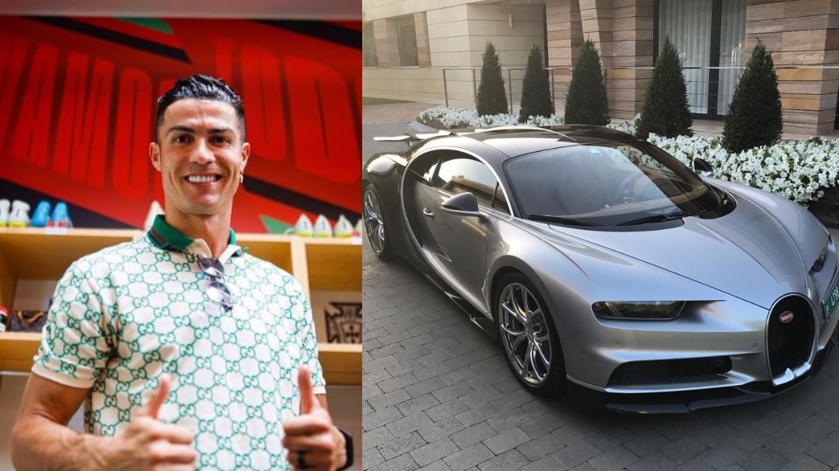Cristiano Ronaldo's Million-Dollar Bugatti Veyron Supercar Crashes In Spain