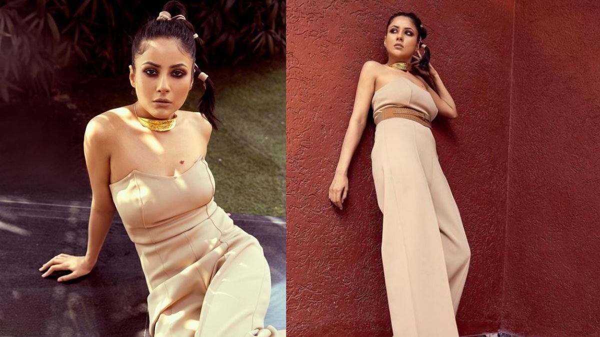 Shehnaaz Gill Looks Drop-Dead Gorgeous In Beige Jumpsuit, Shares Ravishing Pics From Photoshoot | See Here
