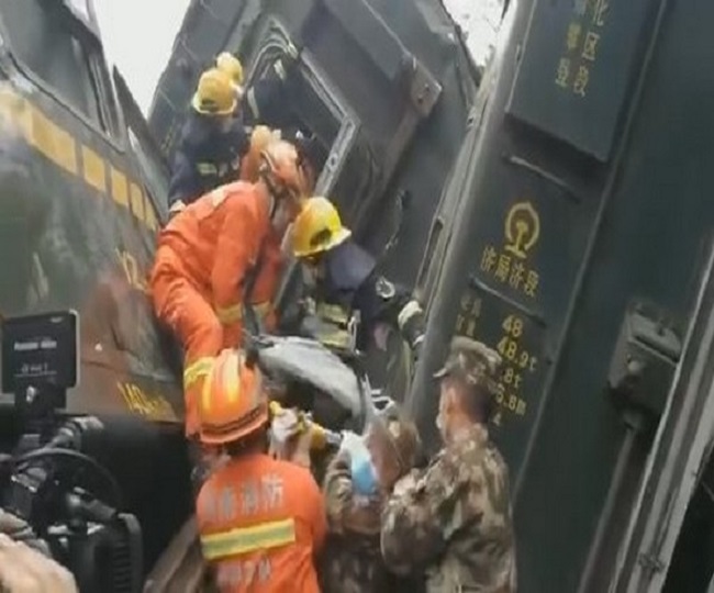 Driver Killed, Seven Others Injured As Bullet Train Derails In China's Guizhou