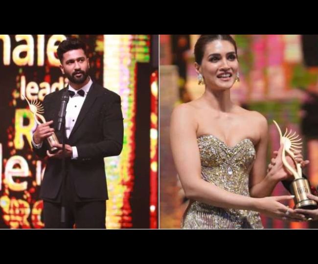 IIFA Awards 2022 Kriti Sanon, Vicky Kaushal Win Best Female, Male